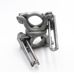 Collier orientable à clavette