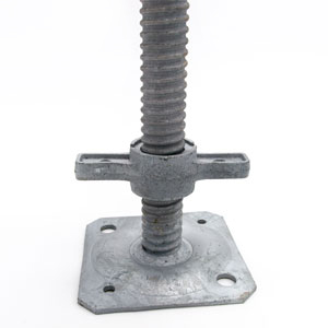 Socle à vérin pour tube 42 mm